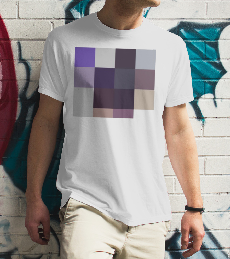 Acai28 Color Grid Abstract Acai T-Shirt