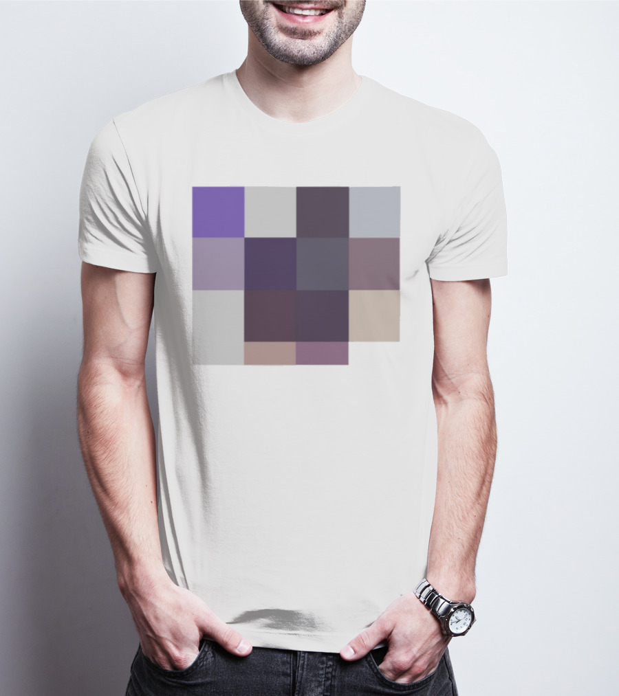 Acai28 Color Grid Abstract Acai T-Shirt