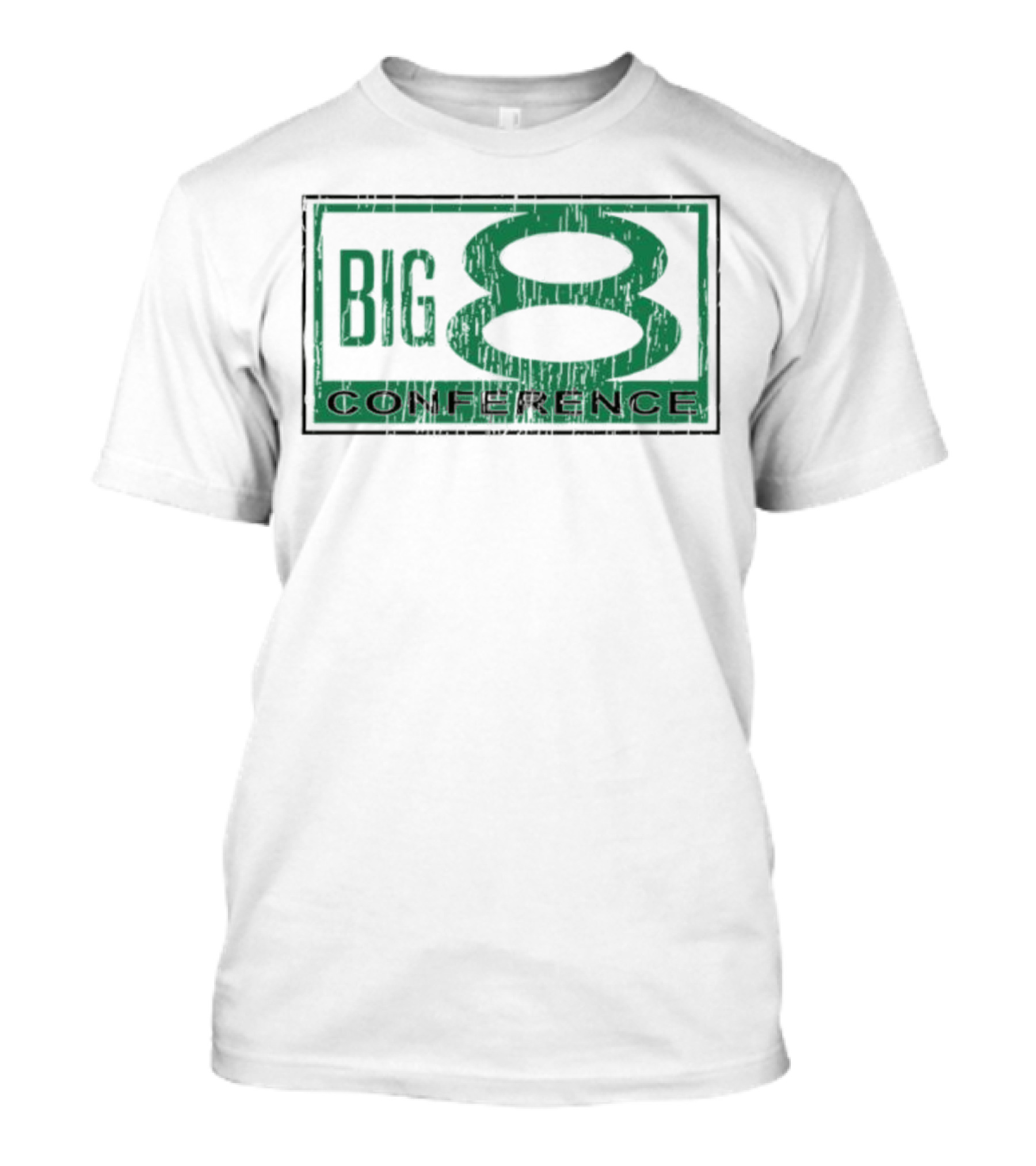 Big 8 Conference Retro Sports Emblem T-Shirt