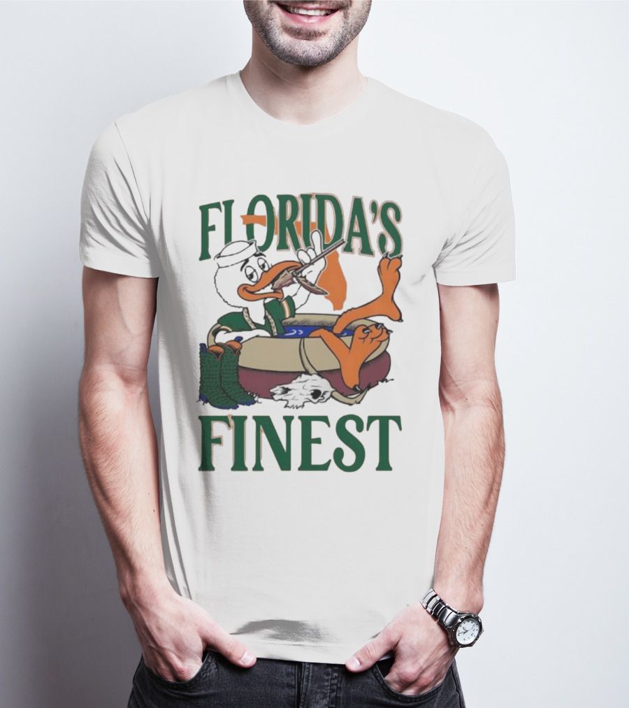 Florida’s Finest Miami Hurricanes Iconic Rivalry Victory Over Florida State Seminoles T-Shirt