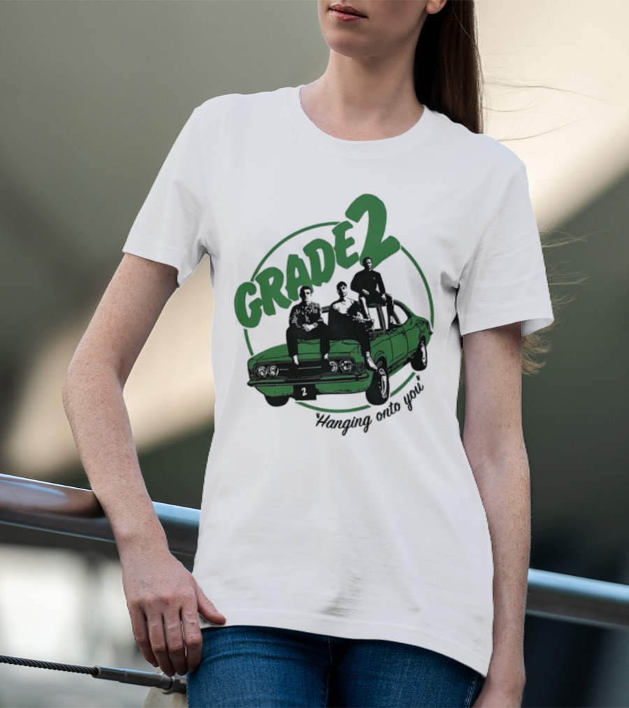 Grade 2 Hanging Onto You Band Members Car Graphic T-Shirt