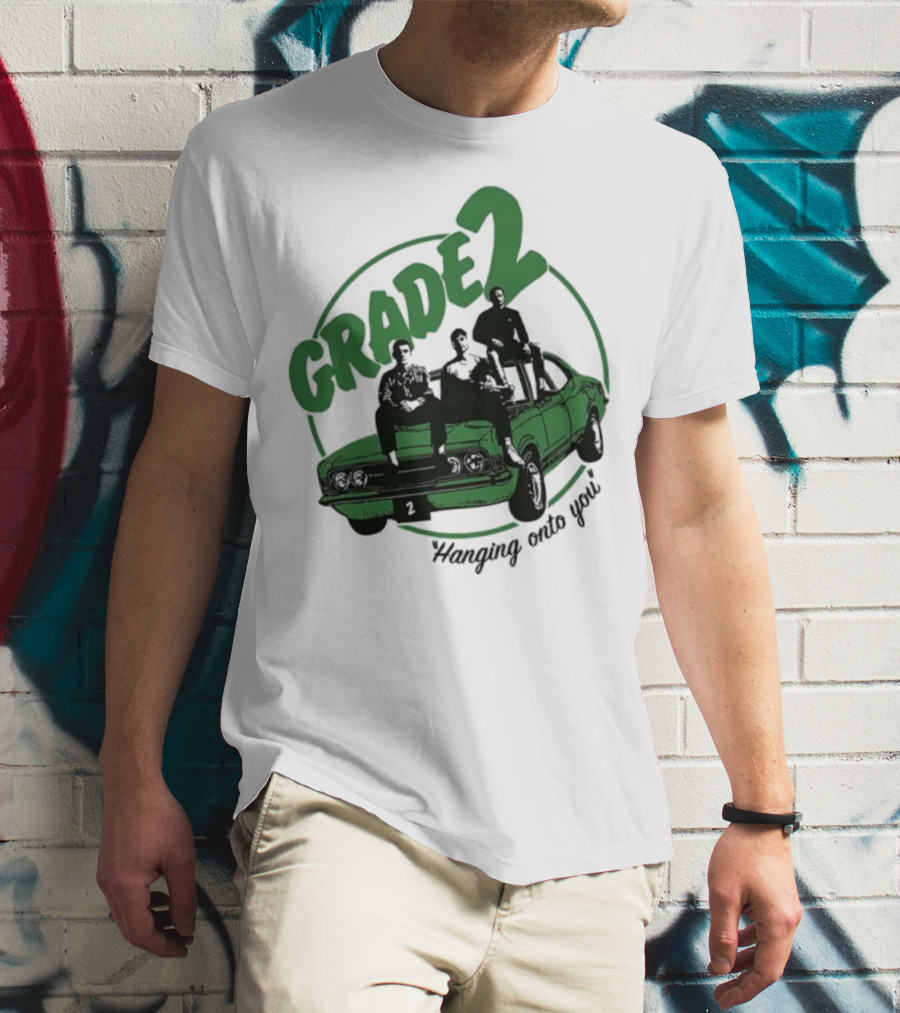 Grade 2 Hanging Onto You Band Members Car Graphic T-Shirt