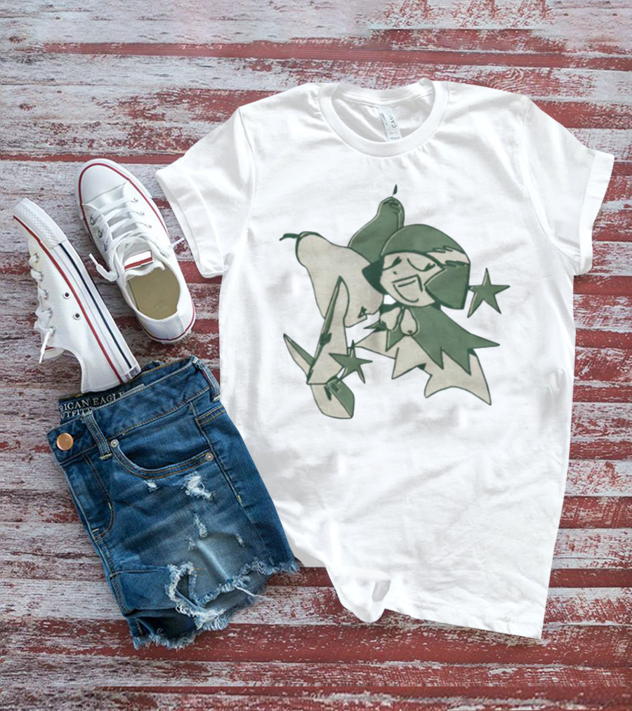 Royalpear Starry Character And Pear Duo T-Shirt