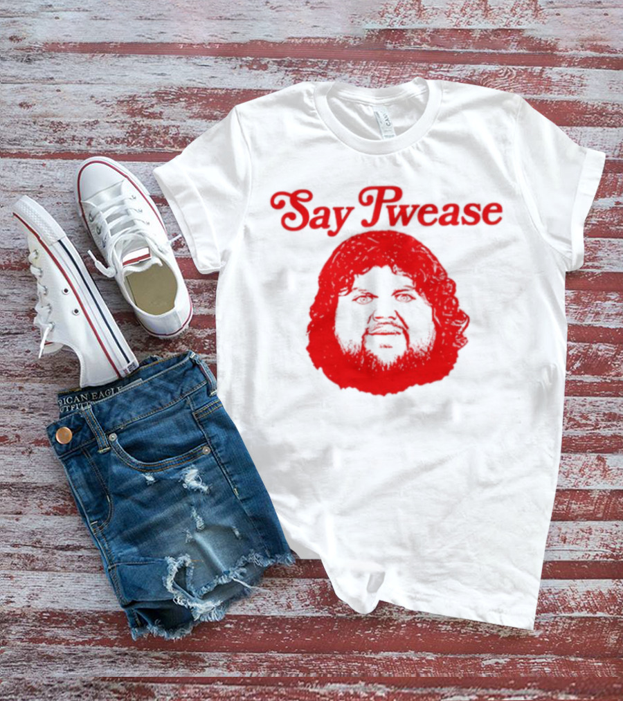 Say Pwease Red Beard Character T-Shirt