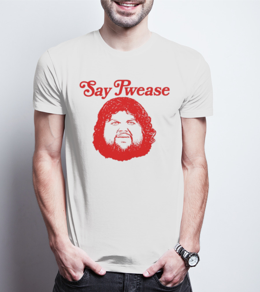 Say Pwease Red Beard Character T-Shirt