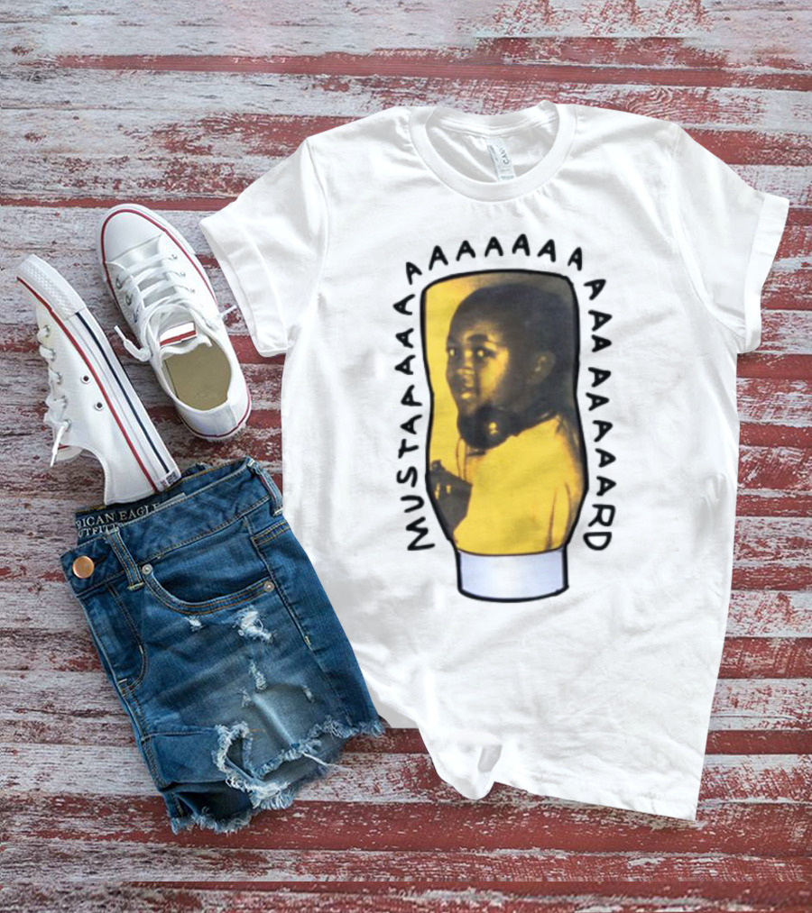 10 Summers Mustaaaaaaaaaaard DJ Mustard Youthful Portrait T-Shirt