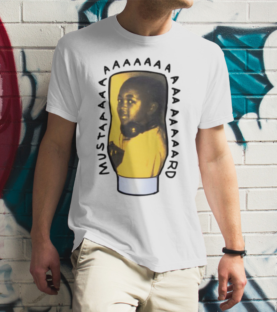 10 Summers Mustaaaaaaaaaaard DJ Mustard Youthful Portrait T-Shirt
