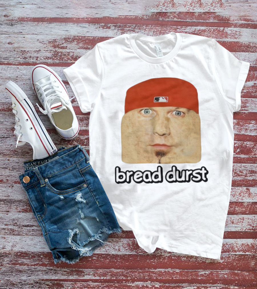 Bread Durst MLB Logo Parody Cringeytees T-Shirt