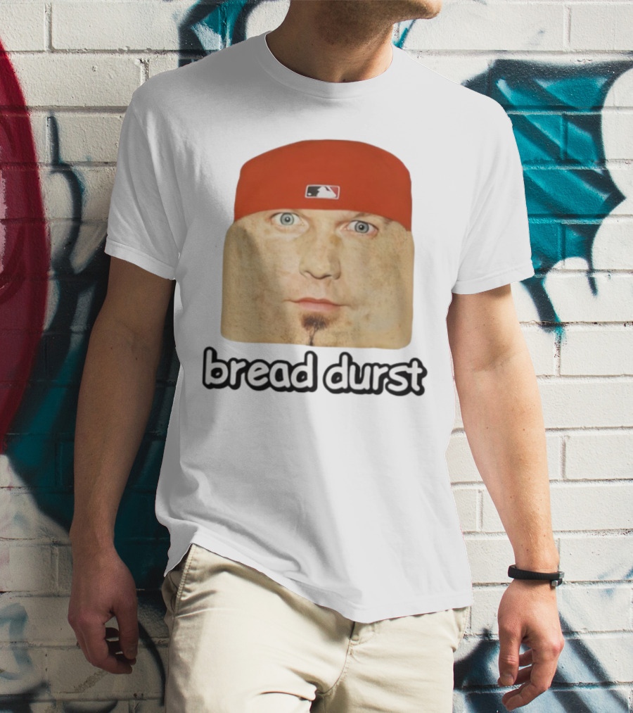 Bread Durst MLB Logo Parody Cringeytees T-Shirt