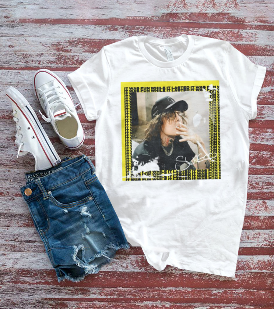 It Was Fun While It Lasted Anniversary Album Sueco T-Shirt