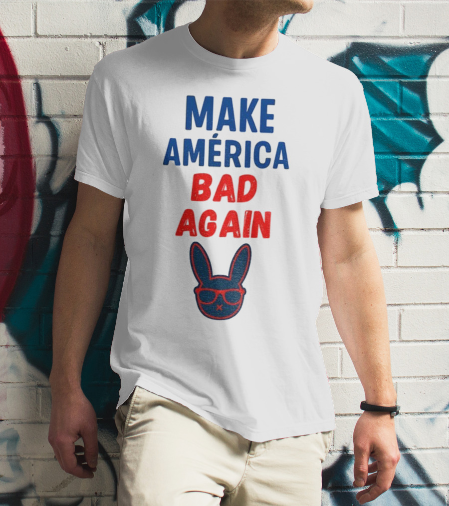 Make America Bad Again Puerto Rican Benito Bowl 2026 Halftime Show T-Shirt
