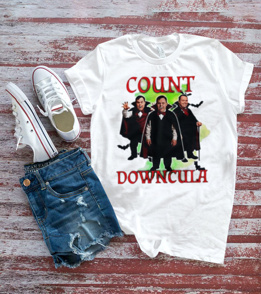 Count Downcula Halloween Vampire Costume Trio T-Shirt