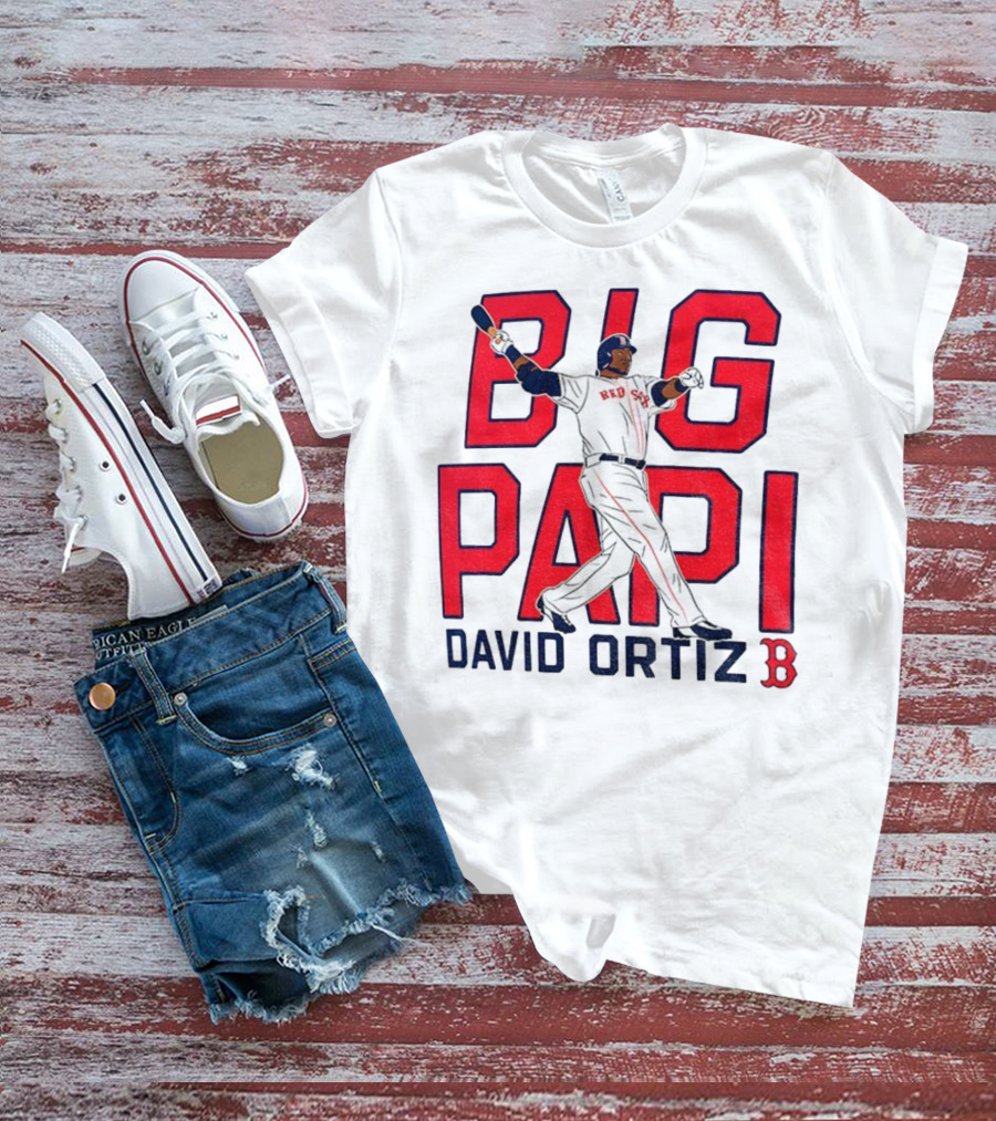 Boston Red Sox Big Papi David Ortiz MLB 2025 T-Shirt