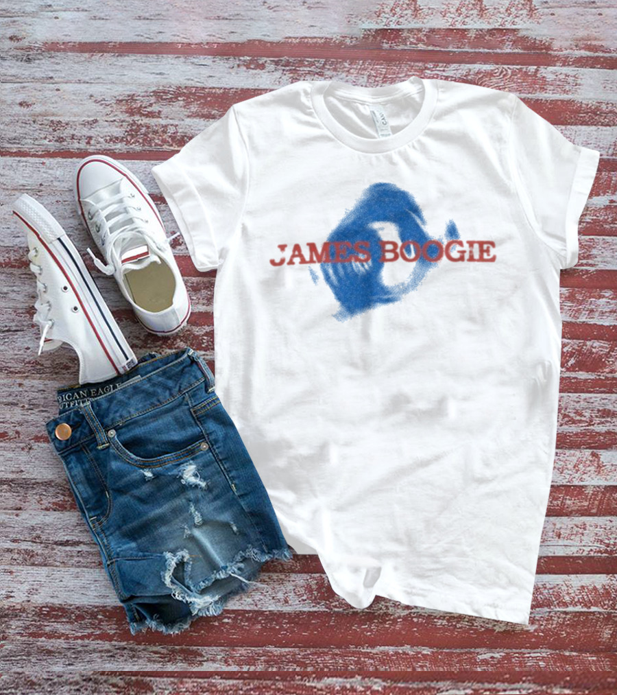 James Boogie Blue Swirl T-Shirt