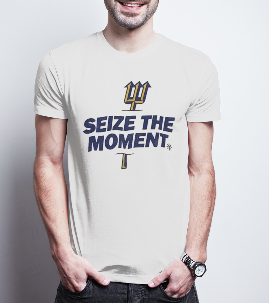 Seattle Mariners Trident Seize The Moment T-Shirt