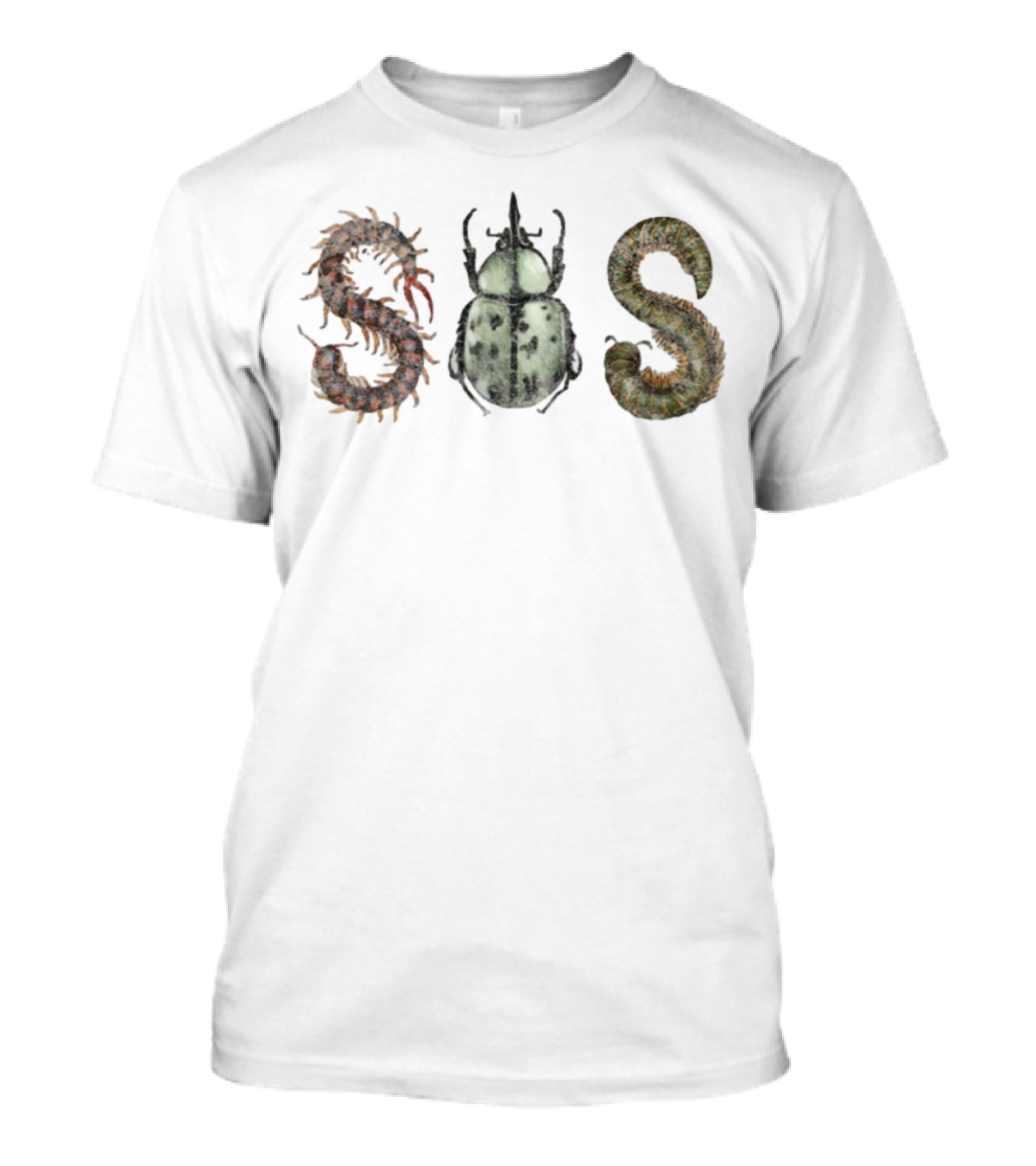 Sza Sos Lana Sos Deluxe Bug Lettering T-Shirt