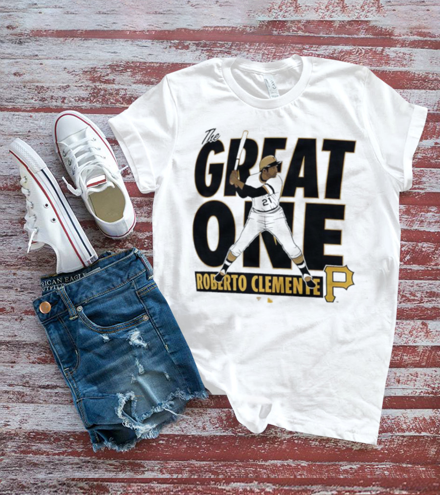 Roberto Clemente Great One Pittsburgh Pirates P T-Shirt
