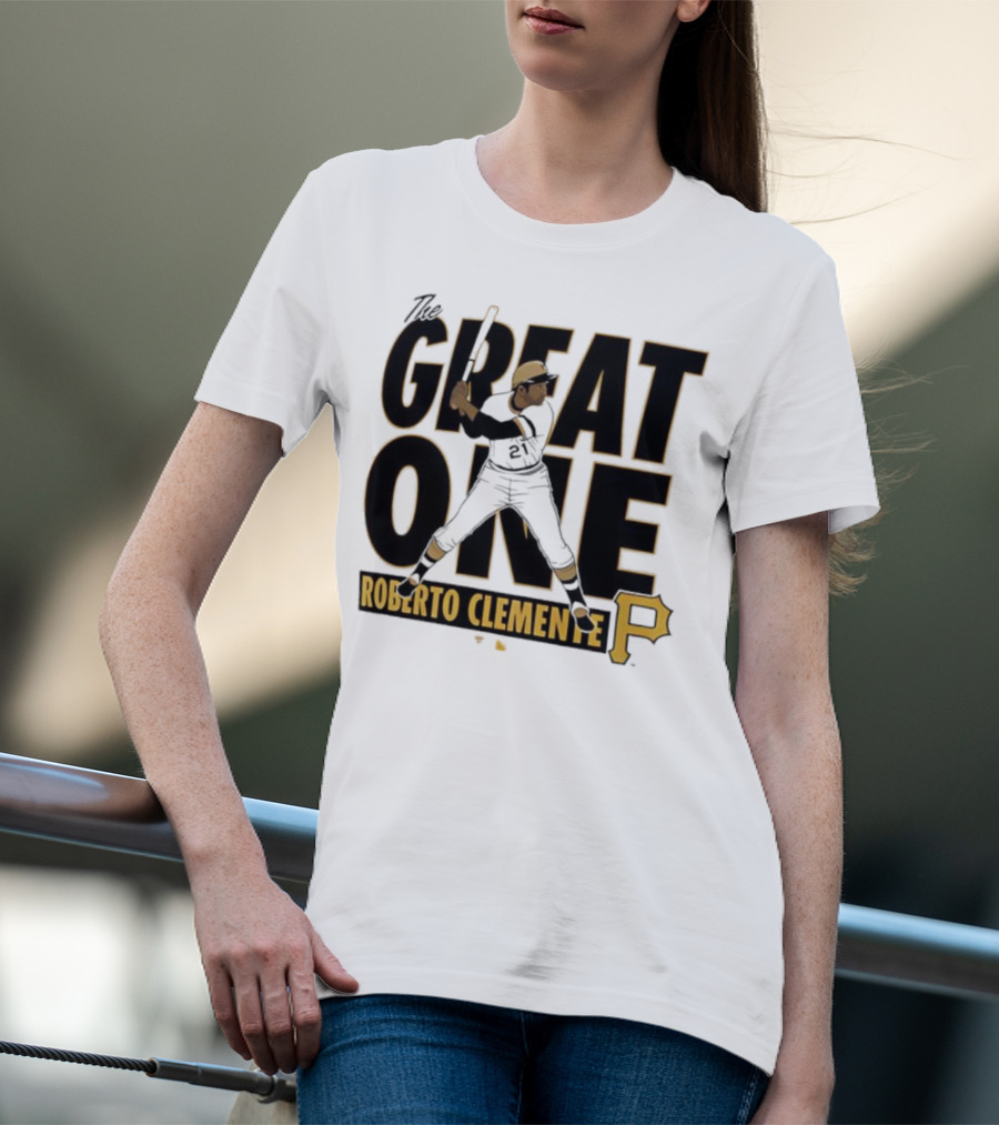 Roberto Clemente Great One Pittsburgh Pirates P T-Shirt