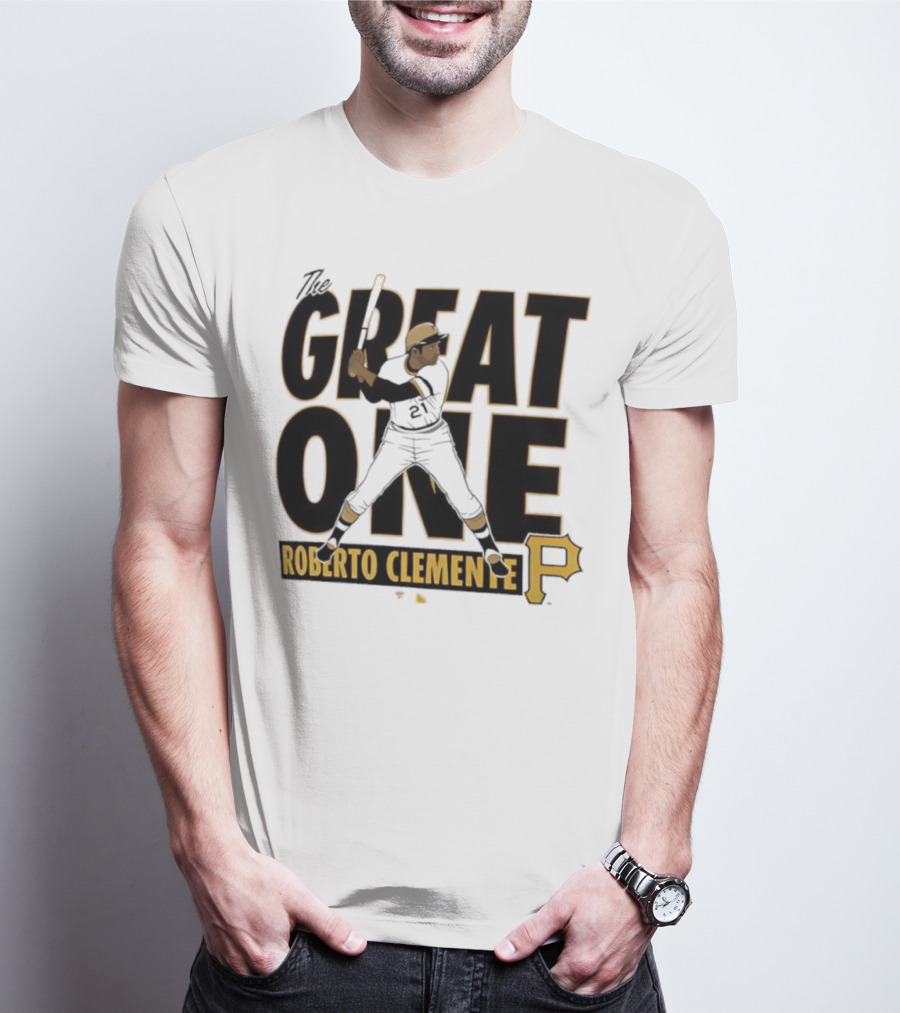 Roberto Clemente Great One Pittsburgh Pirates P T-Shirt