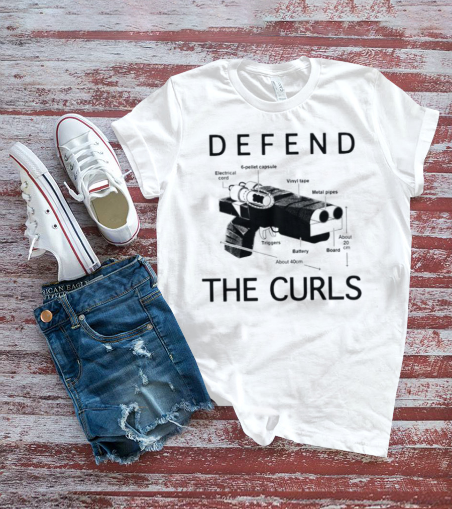 Defend The Curls Engine Diagram Exhaust Manifold Cylinder Spark Plug T-Shirt