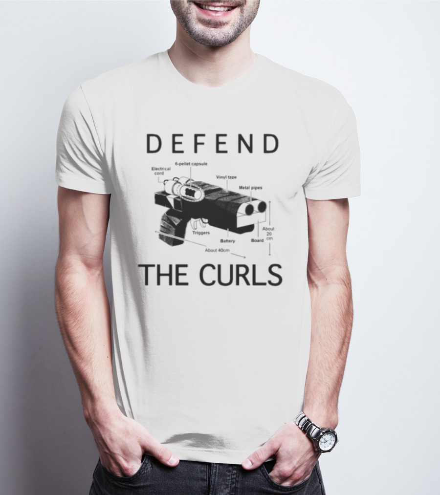 Defend The Curls Engine Diagram Exhaust Manifold Cylinder Spark Plug T-Shirt