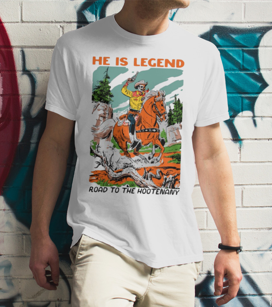 HE IS LEGEND COWBOY BACK TO THE FRONTIERS T-Shirt