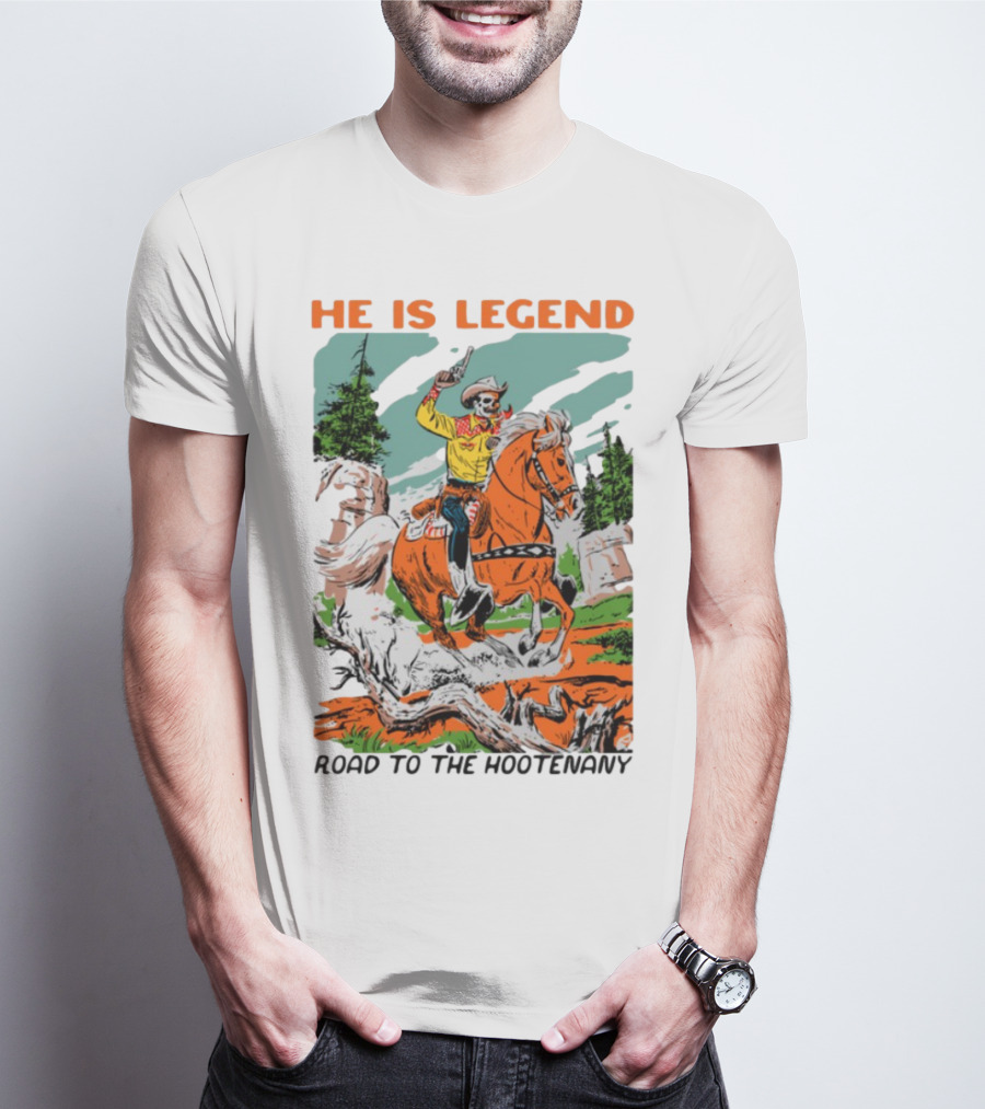 HE IS LEGEND COWBOY BACK TO THE FRONTIERS T-Shirt