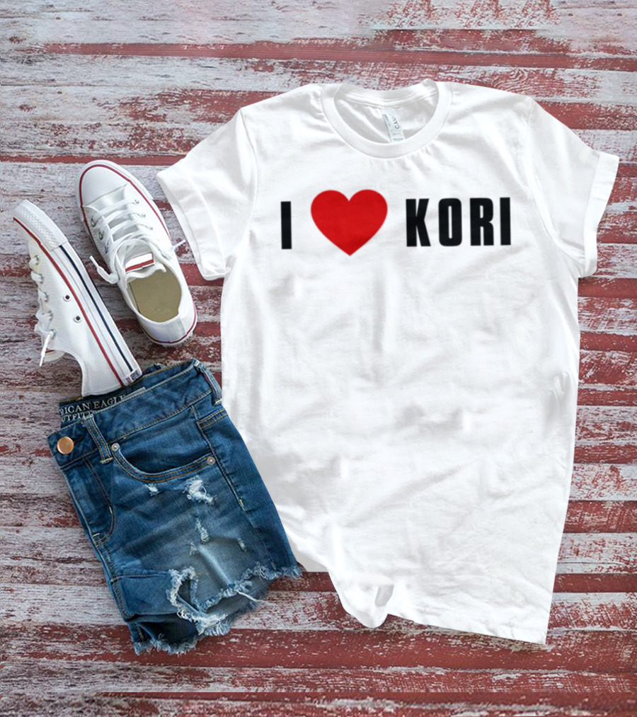I Love Kori Heart Symbol T-Shirt