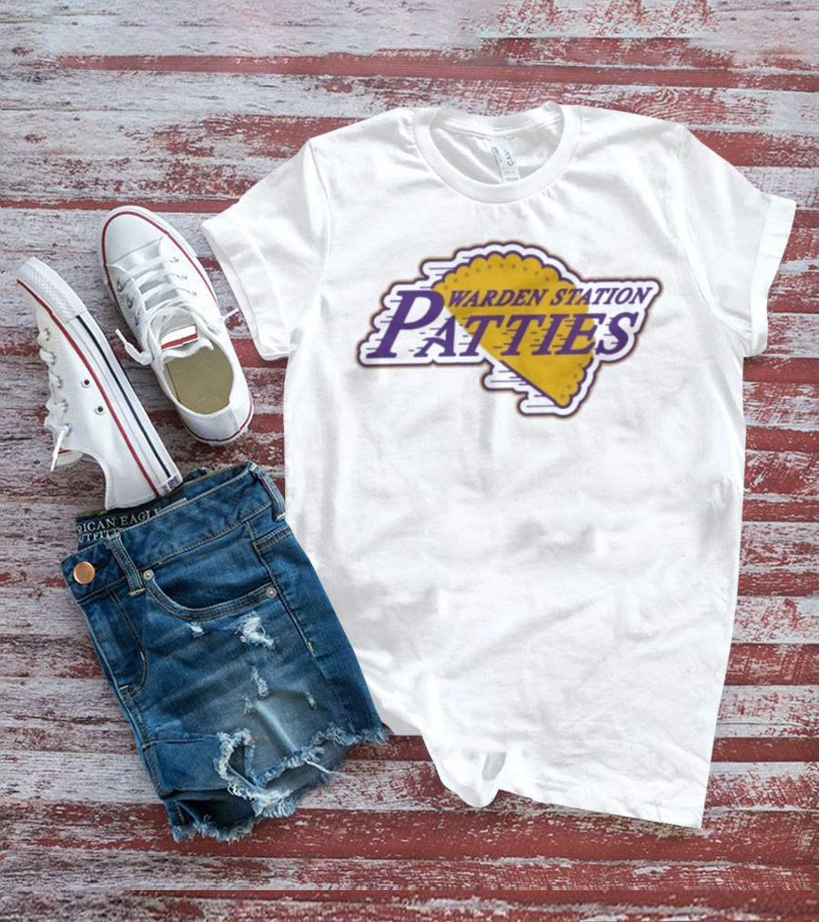 Warden Station Patties Los Angeles Lakers T-Shirt