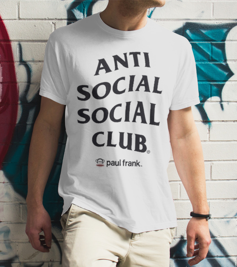 Anti Social Social Club Paul Frank Collaboration T-Shirt