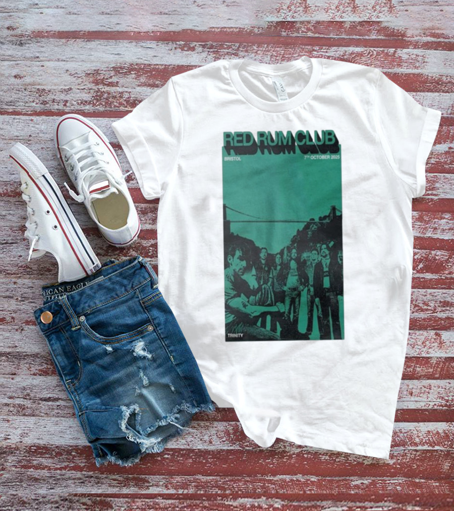 Red Rum Club Bristol Trinity 7th October 2025 Concert T-Shirt