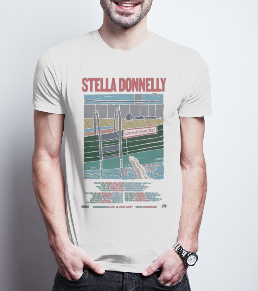 Stella Donnelly Love And Fortune Tour 2026 Concert Dates And Locations T-Shirt