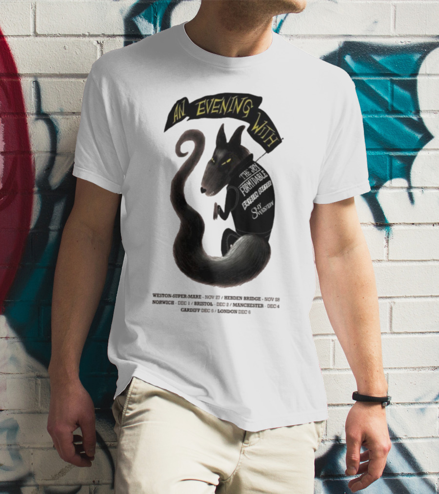 An Evening With The Joy Formidable UK Tour 2025 Weston-Super-Mare Clevedon Bridge Norwich Bristol Manchester Cardiff London T-Shirt