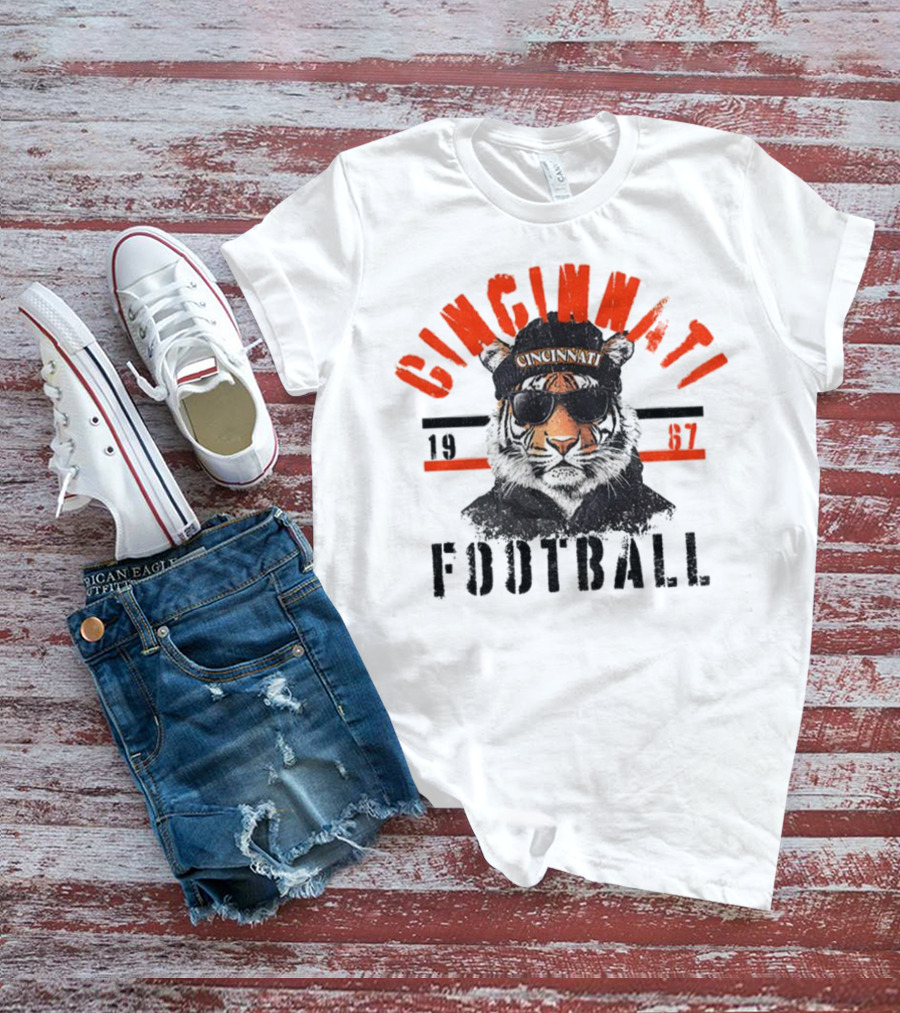 Cincinnati Tiger 1967 Football T-Shirt