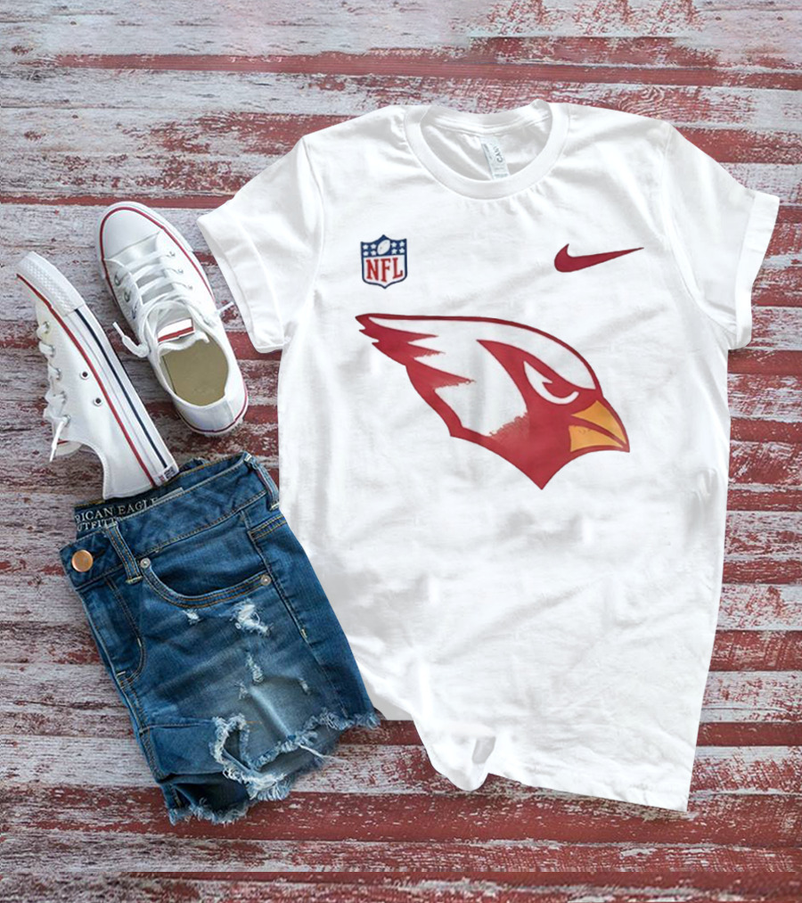 Arizona Cardinals NFL 105 Years Legacy Nike Team Logo T-Shirt