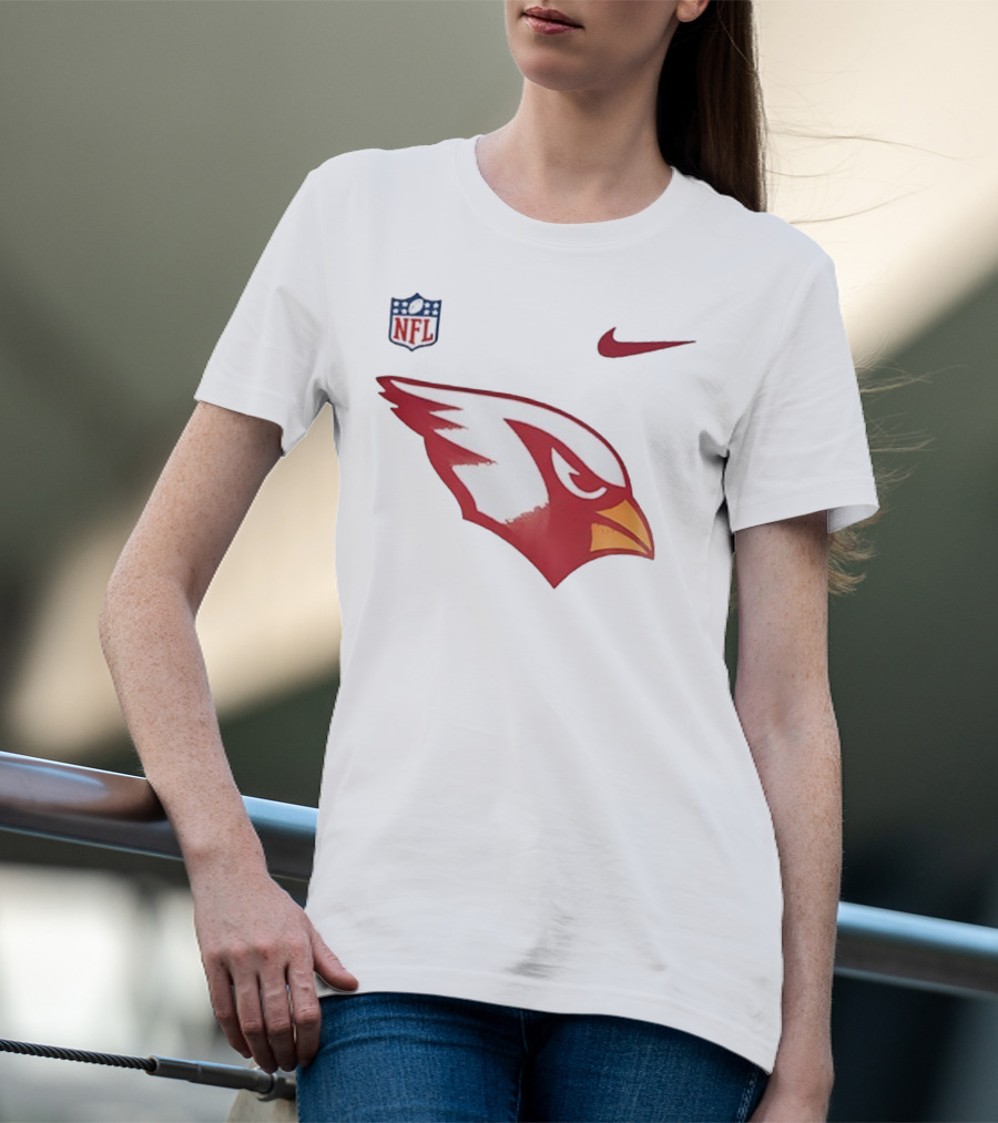 Arizona Cardinals NFL 105 Years Legacy Nike Team Logo T-Shirt
