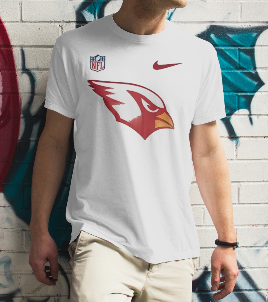 Arizona Cardinals NFL 105 Years Legacy Nike Team Logo T-Shirt