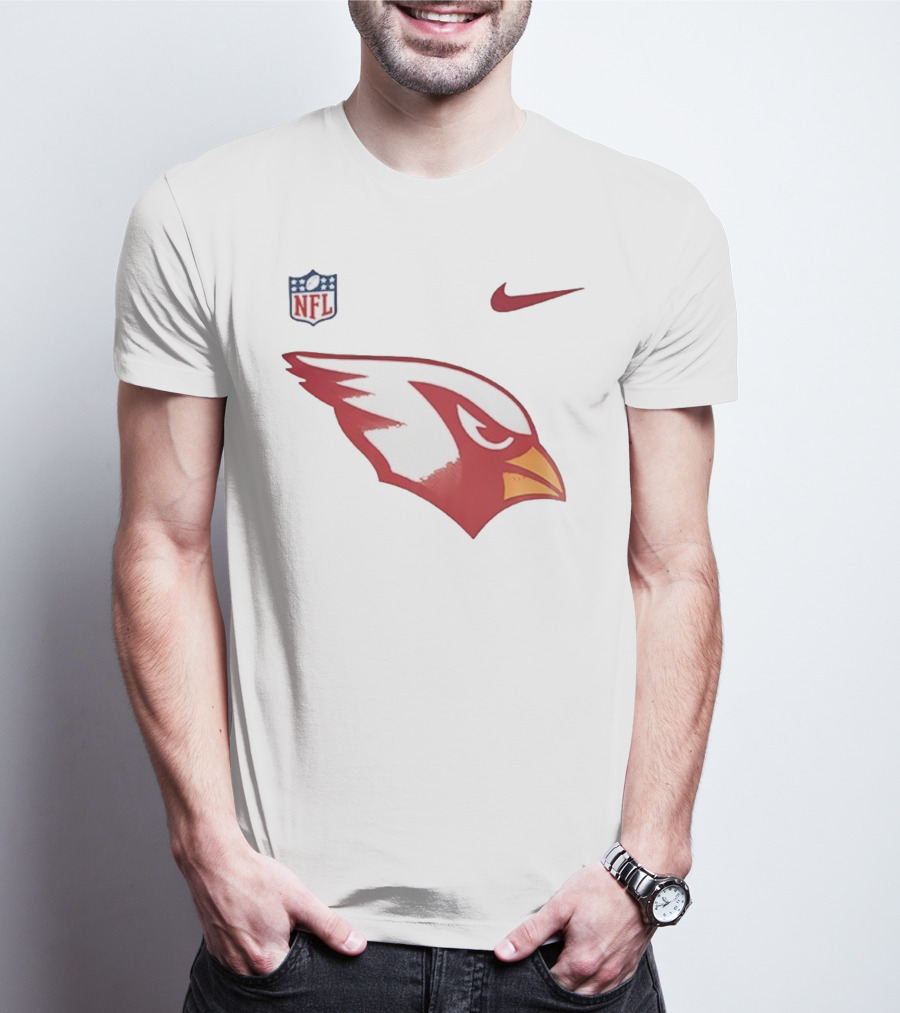 Arizona Cardinals NFL 105 Years Legacy Nike Team Logo T-Shirt