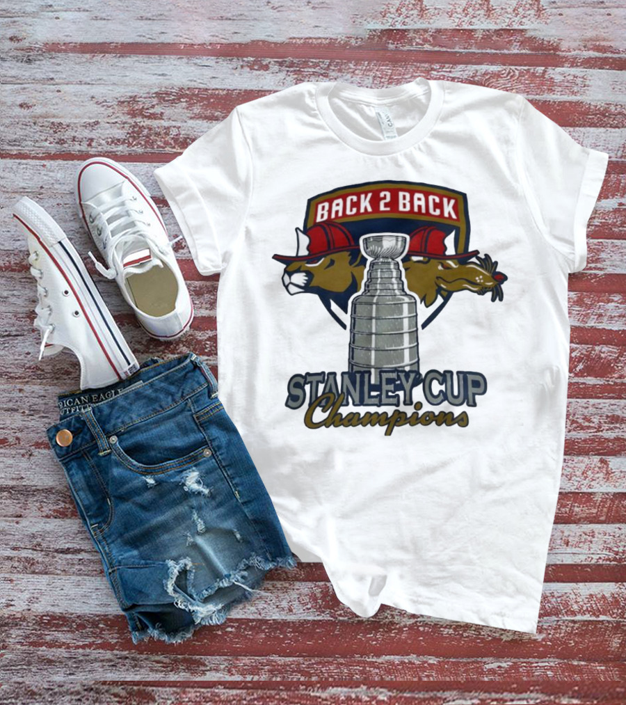 Back 2 Back Florida Panthers Stanley Cup Champions T-Shirt