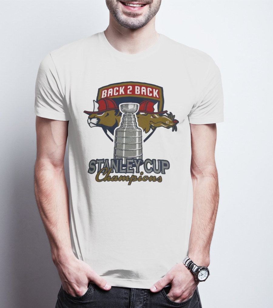 Back 2 Back Florida Panthers Stanley Cup Champions T-Shirt