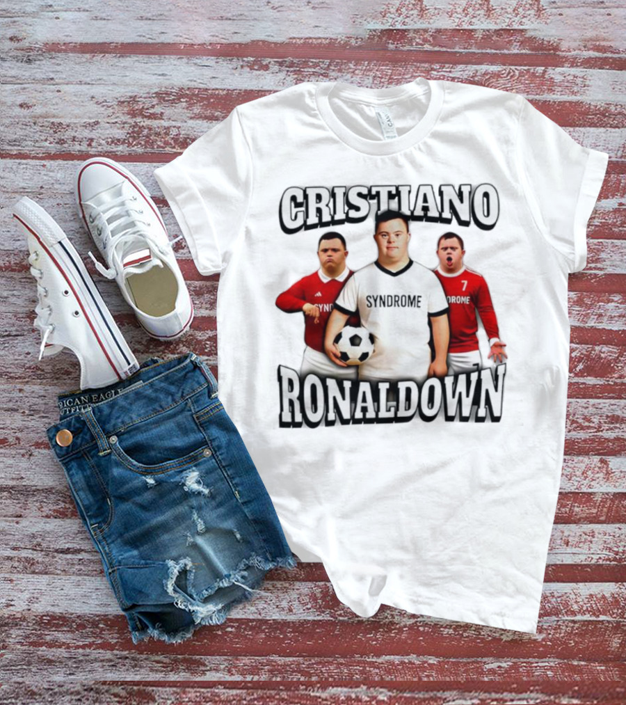 Cristiano Ronaldown Syndrome Graphic T-Shirt