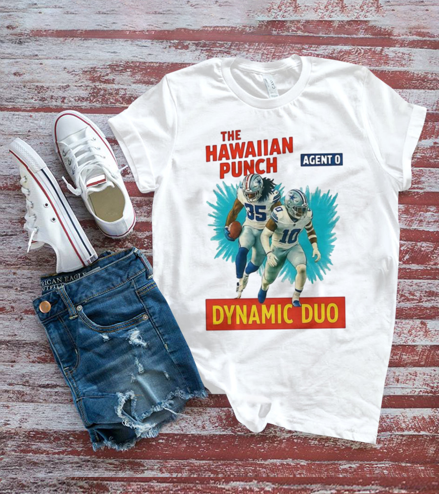 The Hawaiian Punch Agent O Dynamic Duo Dallas Cowboys Football T-Shirt