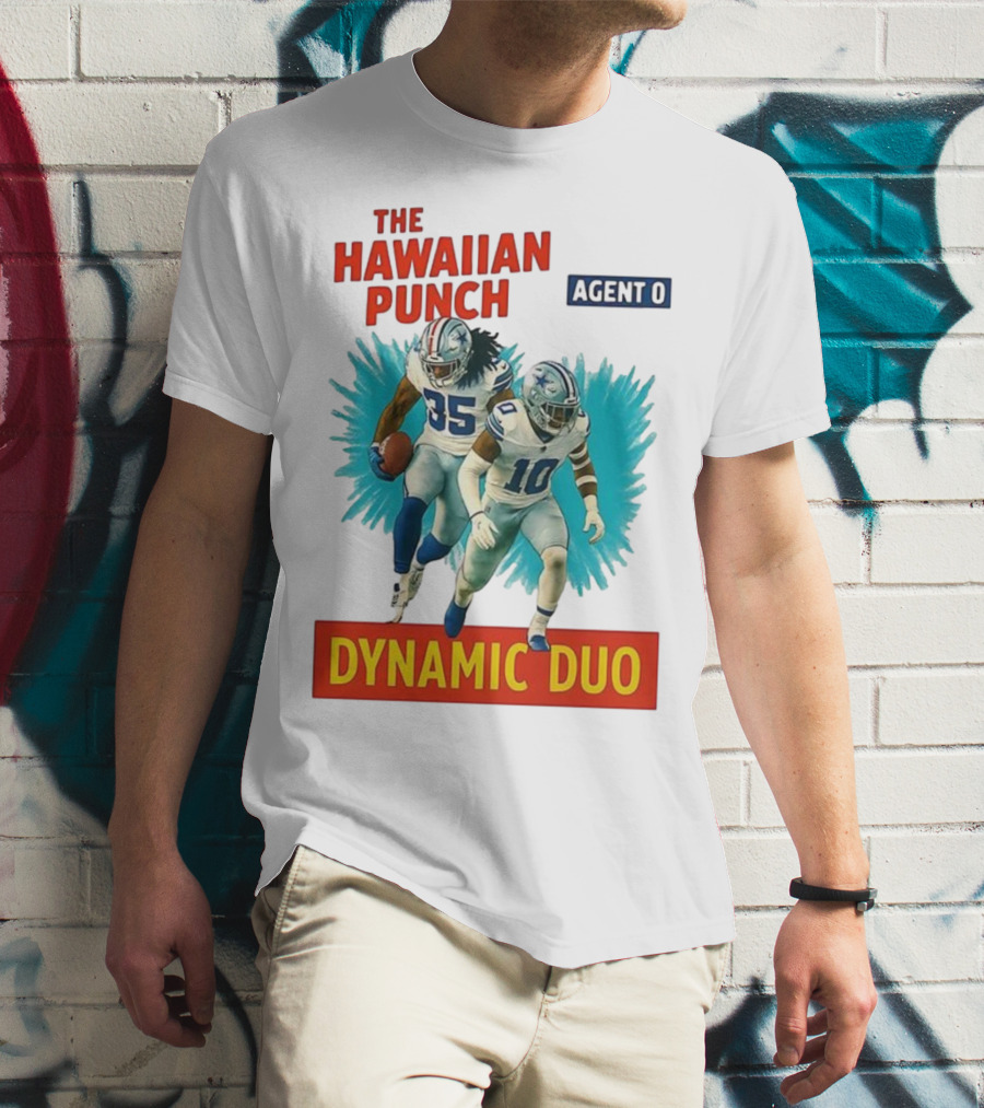The Hawaiian Punch Agent O Dynamic Duo Dallas Cowboys Football T-Shirt