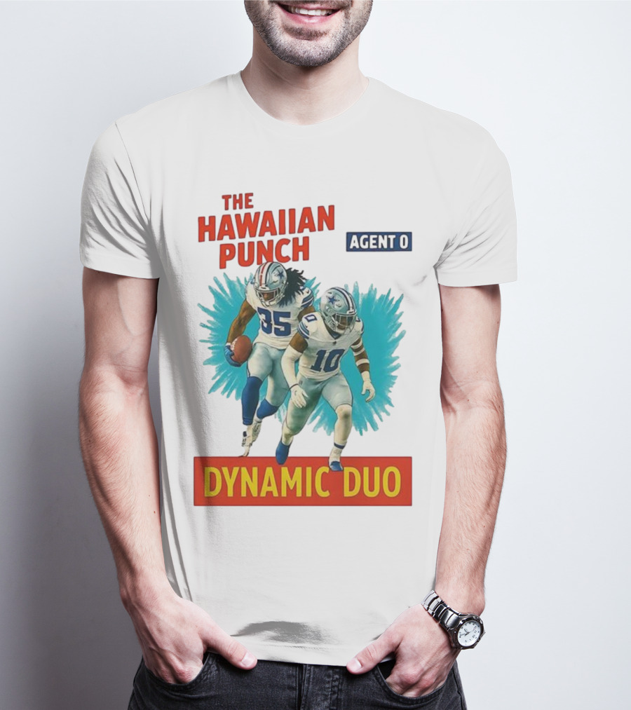 The Hawaiian Punch Agent O Dynamic Duo Dallas Cowboys Football T-Shirt