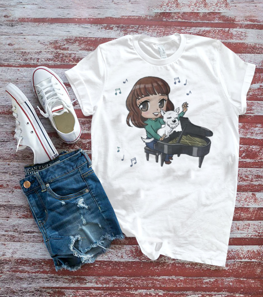 Mark Crilley Kara And Bradford Piano Playing Melody T-Shirt