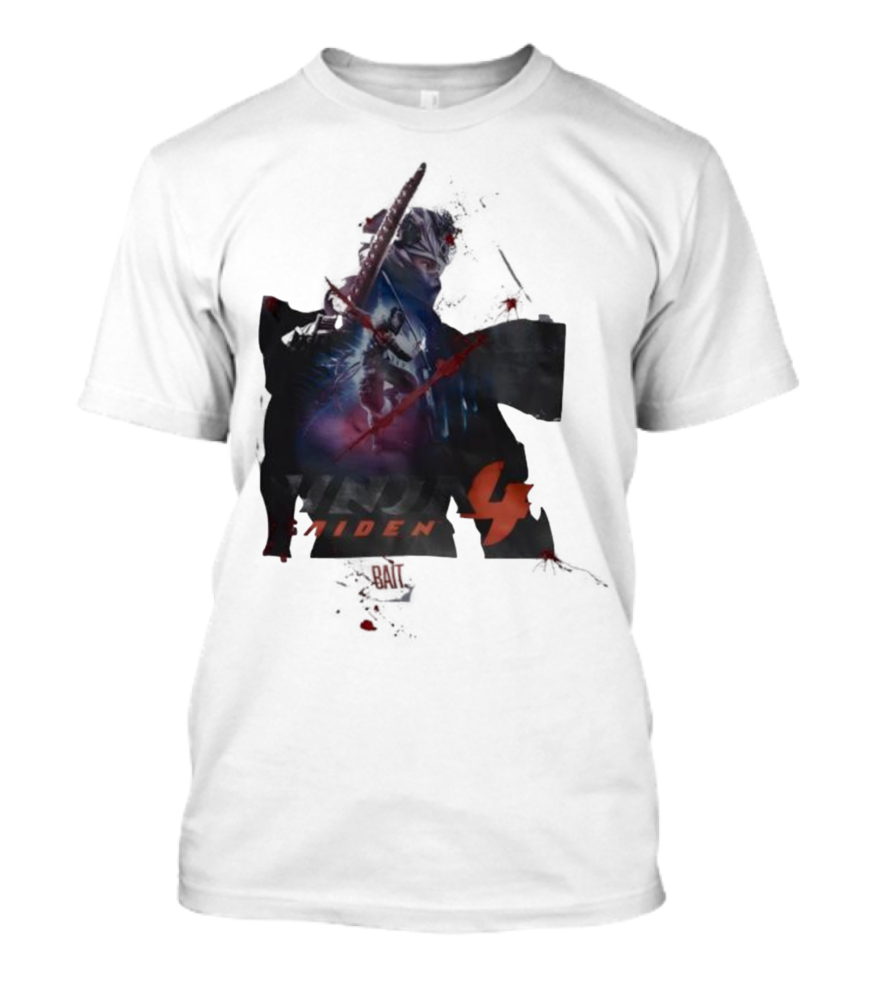 Ninja Gaiden 4 Bait Collaboration Warrior Sword Action T-Shirt