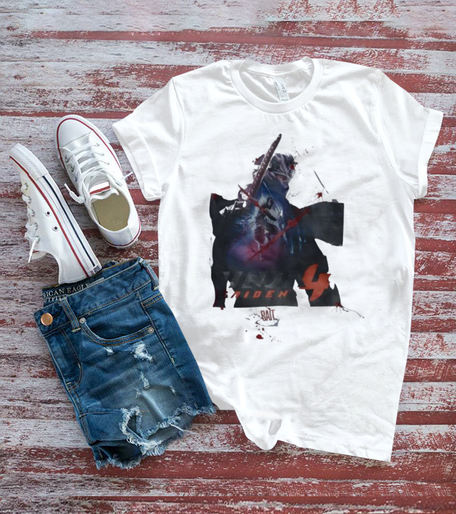 Ninja Gaiden 4 Bait Collaboration Warrior Sword Action T-Shirt
