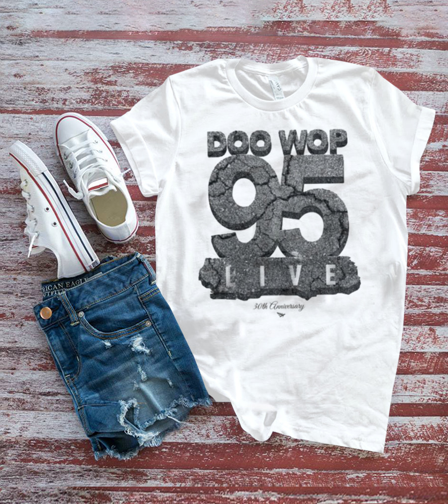 Doo Wop 95 Live 30th Anniversary Cassette Planes T-Shirt