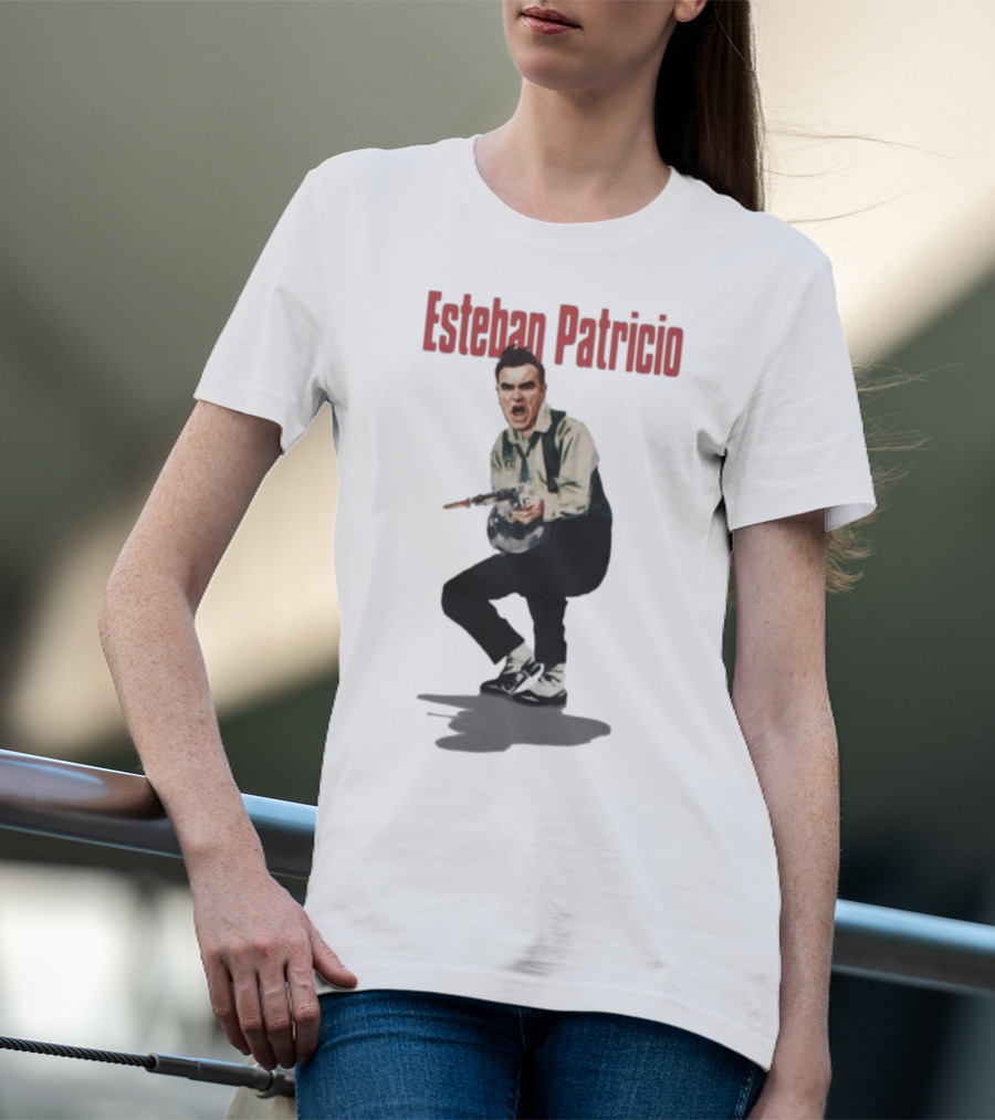 Esteban Patricio Morrissey Style Iconic Pose T-Shirt