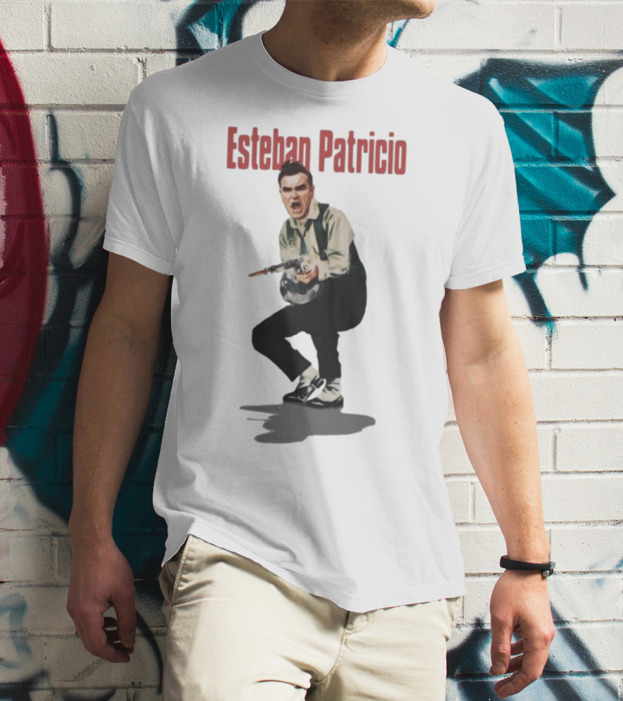 Esteban Patricio Morrissey Style Iconic Pose T-Shirt
